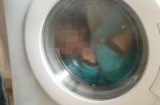 Nghịch đồ, bé trai bị cha thả vào máy giặt đến chết
