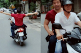 Quang Lê bị 'ném đá' vì không đội mũ bảo hiểm, bị CSGT cảnh cáo