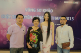 Hoa hậu Ngọc Anh tái xuất xinh đẹp về quê làm giám khảo