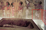 Bí ẩn về hai cánh cửa “ma” trong lăng mộ vua Tutankhamun