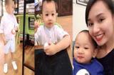 Con trai Lã Thanh Huyền đẹp như hot boy nhí khiến fan 'phát sốt'