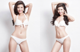 Thúy Vân nóng bỏng khoe dáng với bikini tại Hoa hậu Quốc tế