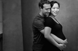 Mark Zuckerberg chia sẻ ảnh mang bầu của vợ Priscilla Chan