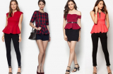 10 kiểu áo thời trang giúp nữ công sở che bụng mỡ hiệu quả