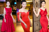 Mỹ nhân Việt 'hút mắt' người nhìn với đầm đỏ quyến rũ