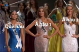 'Cười lăn' với loạt ảnh chế bất hủ tại Hoa hậu Hoàn vũ 2015