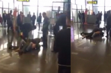 Người đàn ông bất ngờ 'thoát y' gây náo loạn sân bay Nội Bài
