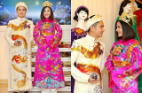 Cận cảnh bộ áo dài cưới như 'ông hoàng bà chúa' của Vân Trang