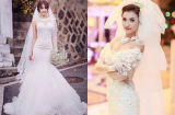 Những mẫu váy cưới 'nhìn là mê' của mỹ nhân Việt