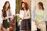 Áo khoác len phong cách Hàn 2016 khiến nàng công sở phát cuồng