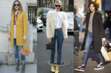 Những cách phối đồ cùng áo khoác và quần jean hot nhất Xuân 2016