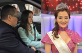 Hoa hậu Hồng Kông đang quay phim bị búa rơi vào xe suýt chết