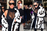 Kim Kardashian khoe vòng 1 bốc lửa sau 2 tháng sinh con