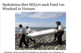 Thực hư thông tin 'tìm thấy mảnh vỡ MH370 ở Khánh Hòa'