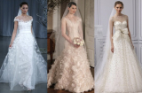 15 mẫu váy cưới siêu quyến rũ cho cô dâu lãng mạn