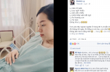 Mang bầu tháng thứ 8 Khánh Ly bất ngờ nhập viện