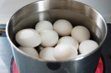 Các sai lầm thường gặp khi luộc trứng