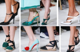 Những kiểu giày hot nhất từ sàn catwalk cho mùa xuân hè 2016