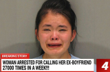 Thiếu nữ bị bắt vì gọi bạn trai 27000 cuộc điện thoại một tuần