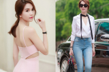 Ngọc Trinh diện hai phong cách thời trang trái ngược ở Bắc Ninh