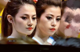 Nữ CĐV xinh đẹp của Việt Nam 'thiêu đốt' khán đài EURO