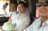 HOT: đám cưới đón dâu bằng đoàn 'siêu xe cẩu'