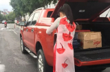 Dân mạng 'săn tìm' cô gái mặc áo dài đi xe 'quái thú' giữa Hà Nội