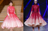 Cận cảnh chiếc váy bị nghi nhái 99% của Hoa hậu Phạm Hương