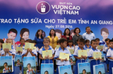 Quỹ sữa Vươn cao trao tặng 111.000 ly sữa cho trẻ em An Giang