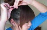Cách búi tóc kiểu Nhật Bản cực xinh