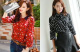 10 mẫu áo sơ mi mùa thu đẹp 'miễn chê' cho nữ công sở U30