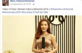 'Bạn gái' Phan Thành nói tiếng Anh 'thảm họa' trên đấu trường sắc đẹp thế giới