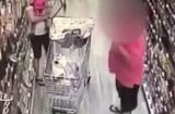 Cảnh báo: Con gái suýt bị bắt cóc vì mẹ mải chọn hàng trong siêu thị
