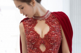 Cận cảnh chiếc váy xẻ ngực 2.000 USD của Ngọc Trinh