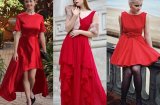 Xao xuyến với những mẫu váy đỏ nổi bật 'đẹp miễn chê' đón năm mới 2017