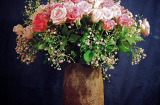 Clip: Đẹp ngất ngây những mẫu cắm hoa hồng ngày Tết (P2)