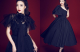 Hoa hậu Mỹ Linh ma mị, quý phái với mốt váy đen hợp xu hướng 2017