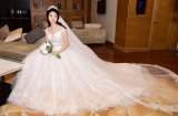 'Lóa mắt' với chiếc váy cưới kiêu sa, lộng lẫy của Hoa hậu Thu Ngân