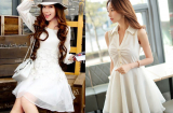 Những mẫu váy trắng thanh lịch đẹp nhất cho quý cô du Xuân