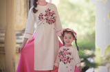 Clip: Những mẫu áo dài cách điệu để mẹ và bé yêu duyên dáng ngày xuân (P1)