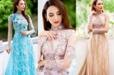 Hoa hậu Ngọc Diễm gợi cảm yêu kiều với áo dài cách tân hot nhất 2017
