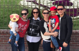 Thanh Thảo đưa Jacky Minh Trí dạo chơi Disneyland, Thụy Anh khoe con gái thứ 2