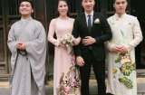 Cận cảnh lễ hằng thuận trước đám cưới của Thành Trung và vợ tiếp viện ở chùa