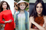 Nhan sắc 3 mỹ nhân có gương mặt đẹp nhất Hoa hậu Việt Nam nhưng không giành được vương miện