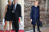 Thời trang không hàng hiệu vẫn 'cực chất' của vợ tân Tổng thống Pháp