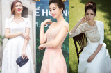 Gu thời trang 'chung một con đường' của Hoa hậu Mỹ Linh, á hậu Thanh Tú - Thùy Dung