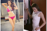 Diện trang phục bó sát, Hoa hậu Phạm Hương tiếp tục để lộ nhược điểm cơ thể không thể tin được