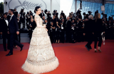Lý Nhã Kỳ diện váy 'quả chuông' trong suốt tại ngày cuối Cannes 2017