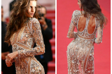 Siêu mẫu Izabel Goulart đốt mắt khi diện đầm 'mặc như không' trên thảm đỏ Cannes