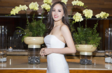 Hoa hậu Mai Phương Thúy diện đầm cúp ngực trắng tuyệt đẹp, tái xuất sau thời gian vắng bóng